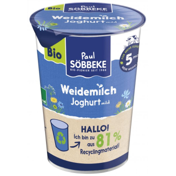 Joghurt natur 3,7% Becher Söbbeke