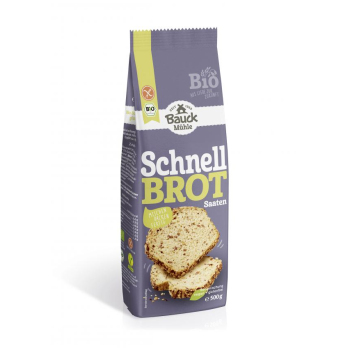 Schnell Brot mit Saaten glutenfrei