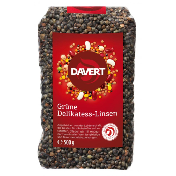 Grüne Delikatess Linsen