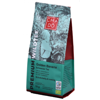 Cha Dô Wildtee Golden Banana, 75 gr Packung