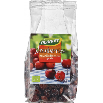 dennree Cranberries,  mit Apfelsaftkonzentrat, Can