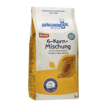 Spielberger Sechskorn-Mischung, 1 kg Packung
