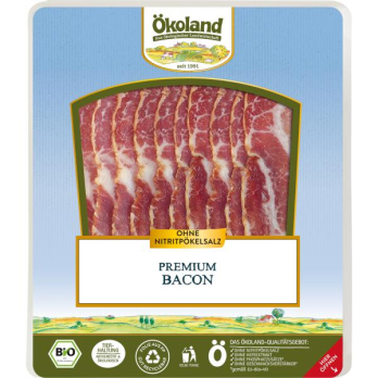 Bacon luftgetrocknet & geräuchert