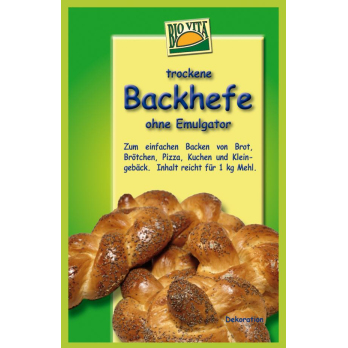 Backhefe ohne Emulgator