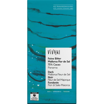 Feine Bitter Mallorca Flor de Sal 75%