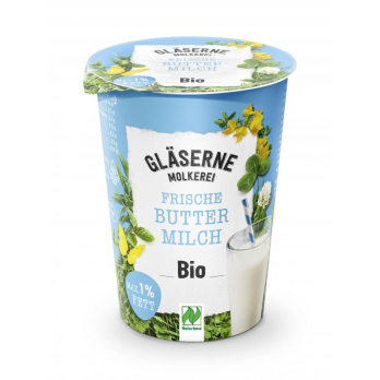 Gläserne Molkerei Buttermilch, 500 gr Becher