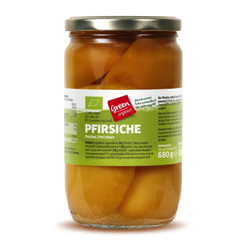 Pfirsiche im Glas