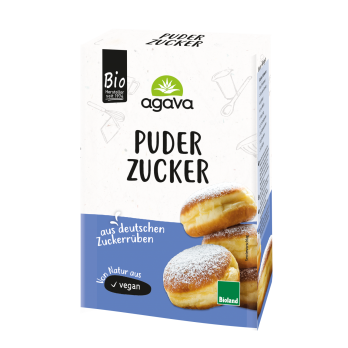 Agava Karin Lang Puderzucker, 250 gr Packung