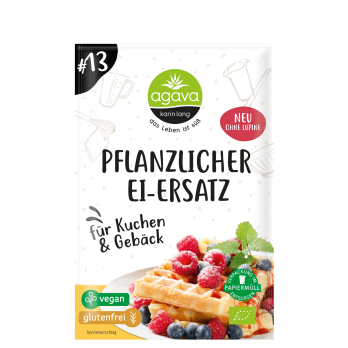 Agava Karin Lang Pflanzlicher Ei-Ersatz, für Kuche