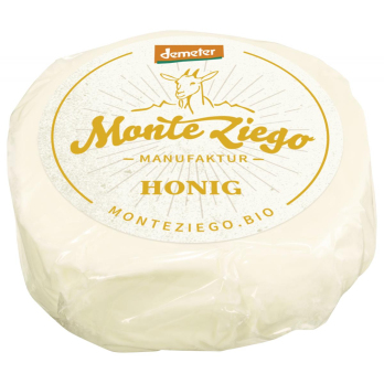 Monte Ziego SBV Ziegenfrischkäsetörtchen Honig, 60